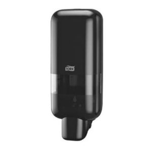 Dispenser Manuel Tork S4 1000ml Plast Sort til s�be/h�nddesinfektion.