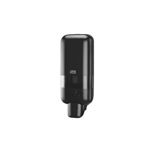 Dispenser Manuel Tork S4 1000ml Plast Sort til s�be/h�nddesinfektion.
