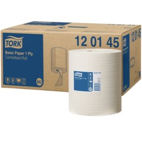 Tork Aftrringspapir Basic 1lag M2 Industri