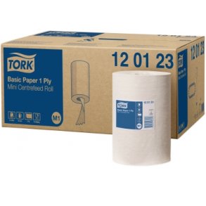 Tork Aftrringspapir Basic 1lag M1 Industri