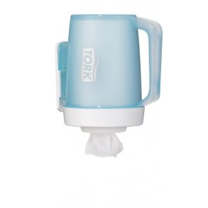 Tork Transportabel Mini Dispenser Hvid/Turkis M1