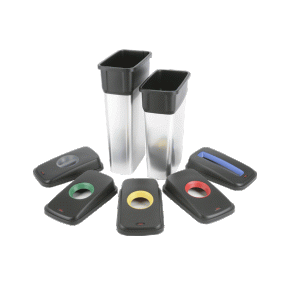 Geo Lg rund bning sort gul 29x49x9