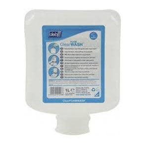 Skumsbe Clear FOAM Pure Blomstermrket uden Farve/Parfume Touchfree 1.2 ltr