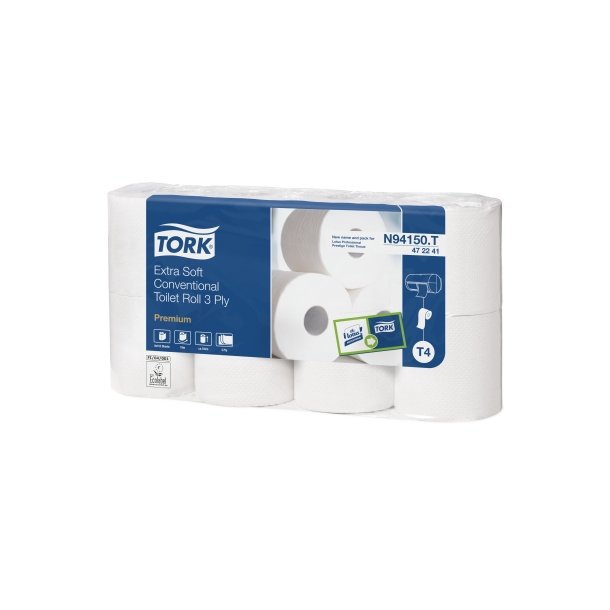 Tork Extra Soft Toiletpapir  3 lag