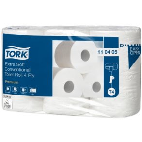 Tork Extra Soft Toiletpapir 4 lag